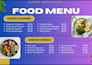 provide restaurant menu data entry and design
